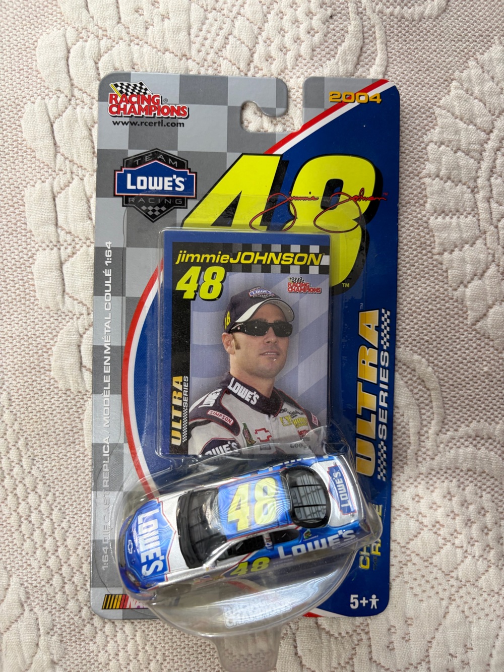 NEW Lowe's Jimmie Johnson #48 Blue Die-Cast NASCAR Car GIFTS